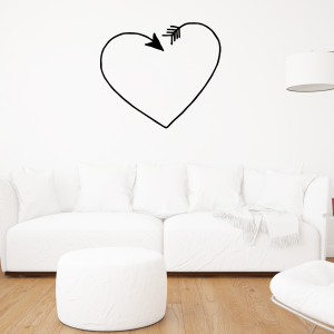 Vinilo corazón