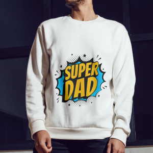 Hoodie súper dad