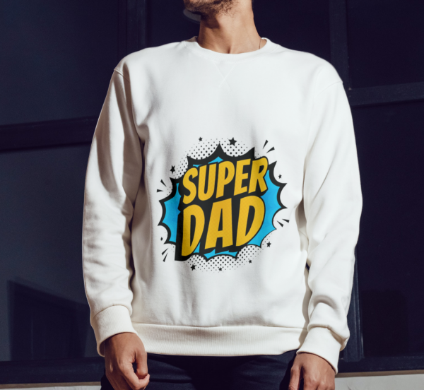 Hoodie súper dad